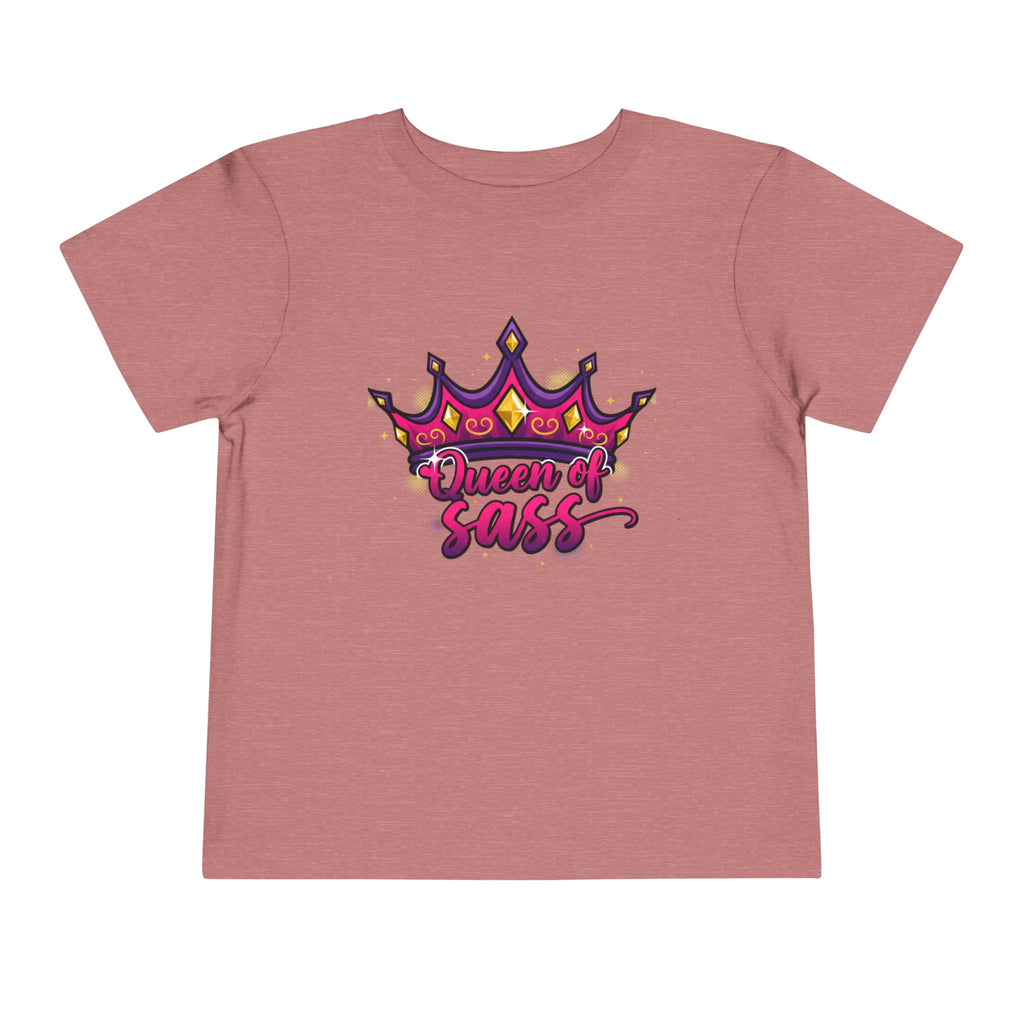 Toddler Tee — "Queen of Sass"