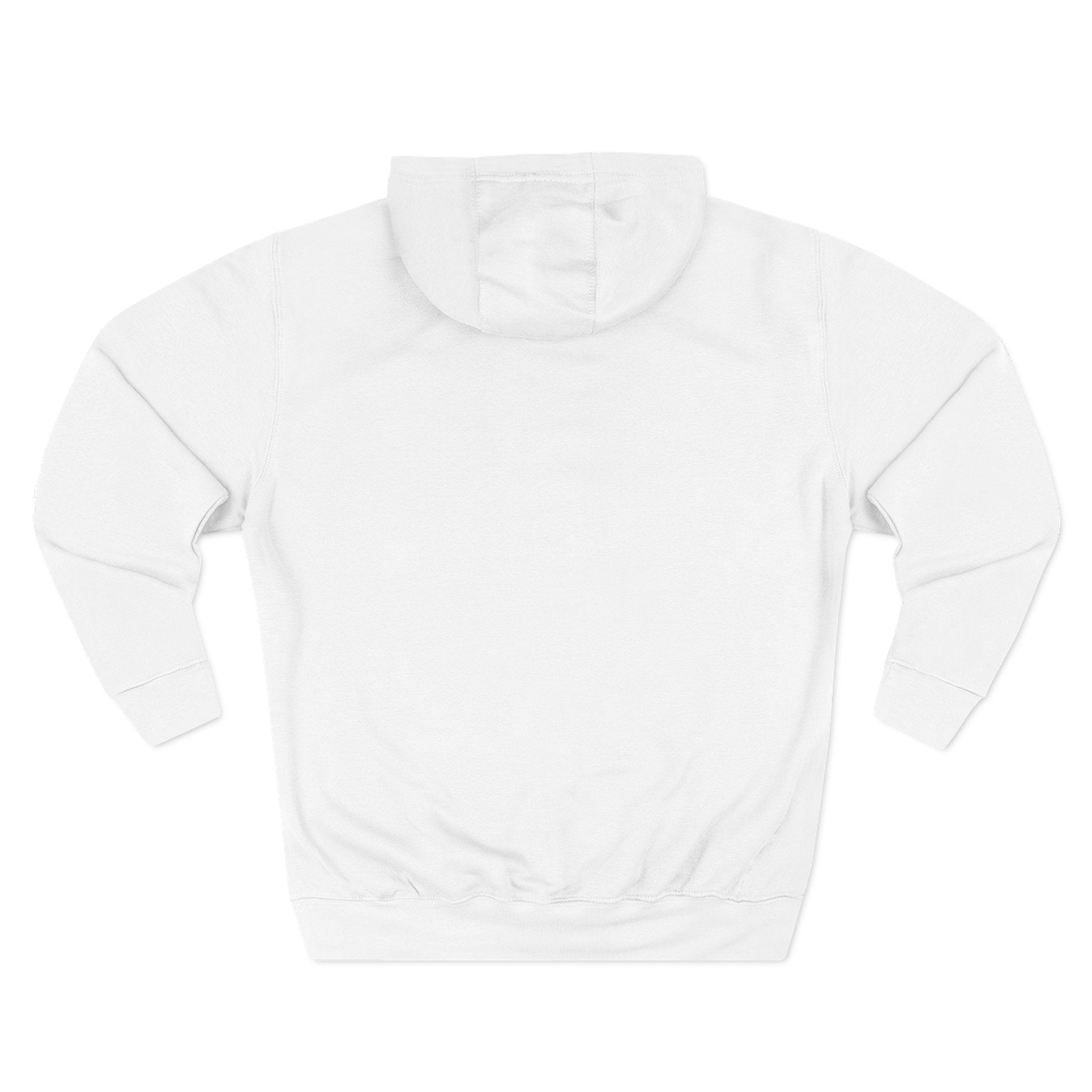 Panda Lover Fleece Hoodie — Chill Vibes Three-Panel Pullover