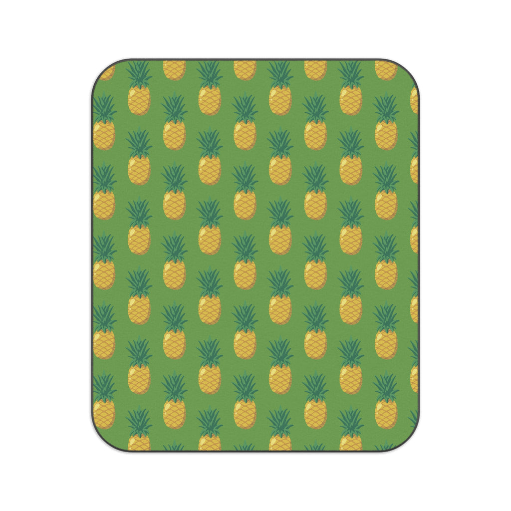 Pineapple Pattern Picnic Blanket – Tropical Outdoor Picnic Mat