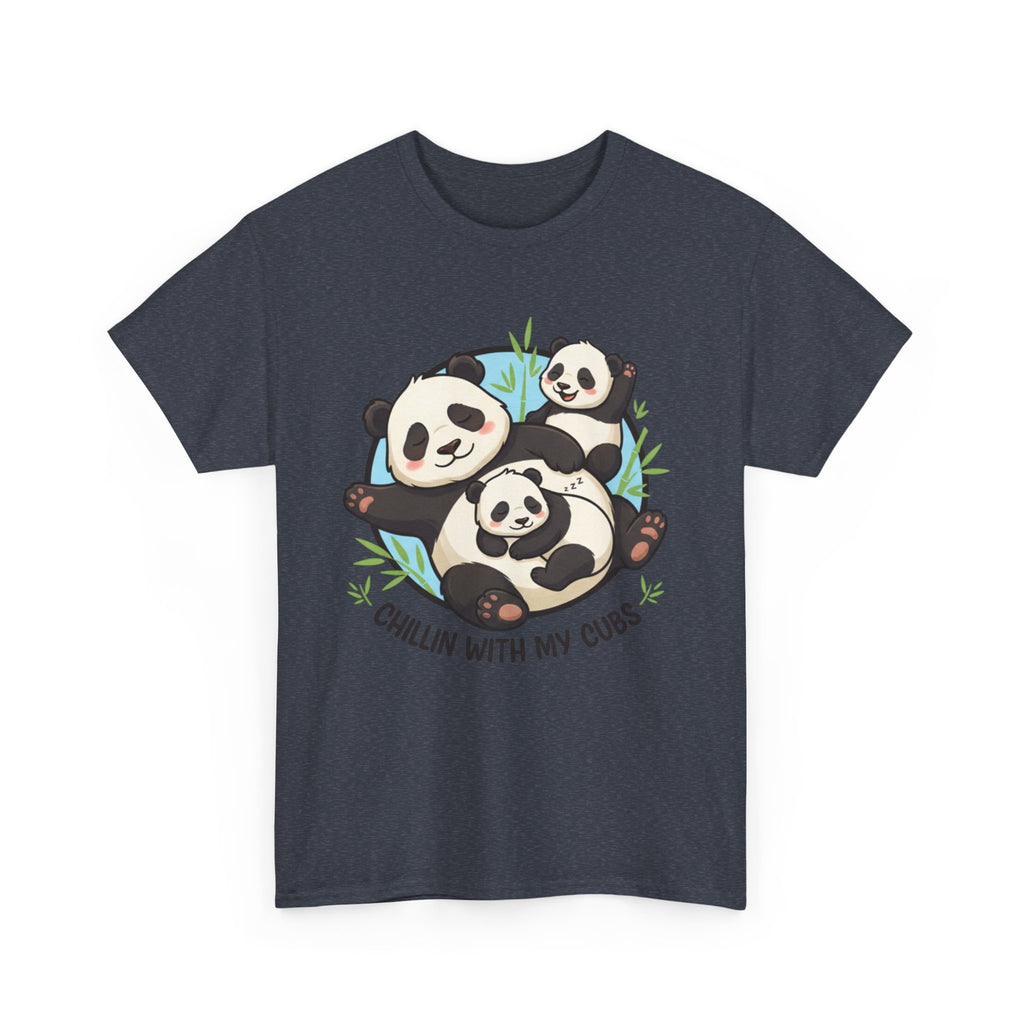 Panda Family 'Chilling with My Cubs' T-Shirt