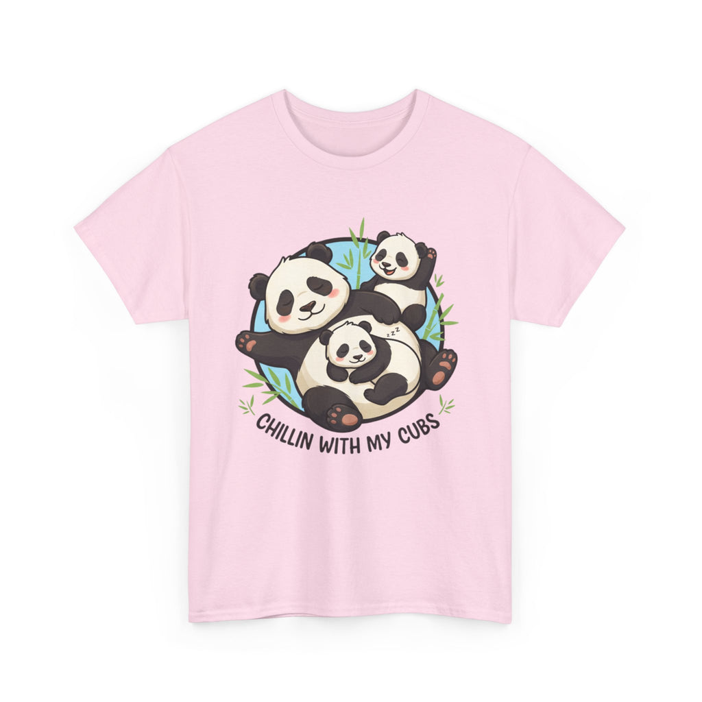 Panda Family 'Chilling with My Cubs' T-Shirt