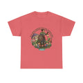 Mom T‑Shirt — "New Quest Acquired: Keep Tiny Humans Safe" (Mom with 2 Kids Fantasy Design)