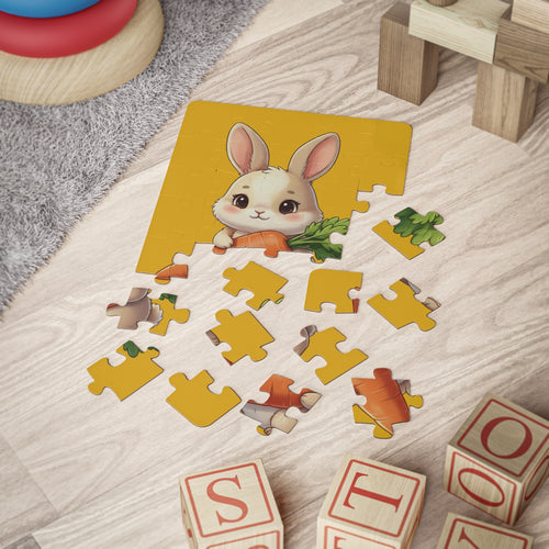 Bunny & Carrot— Toddler/Kids 30-Piece Puzzle