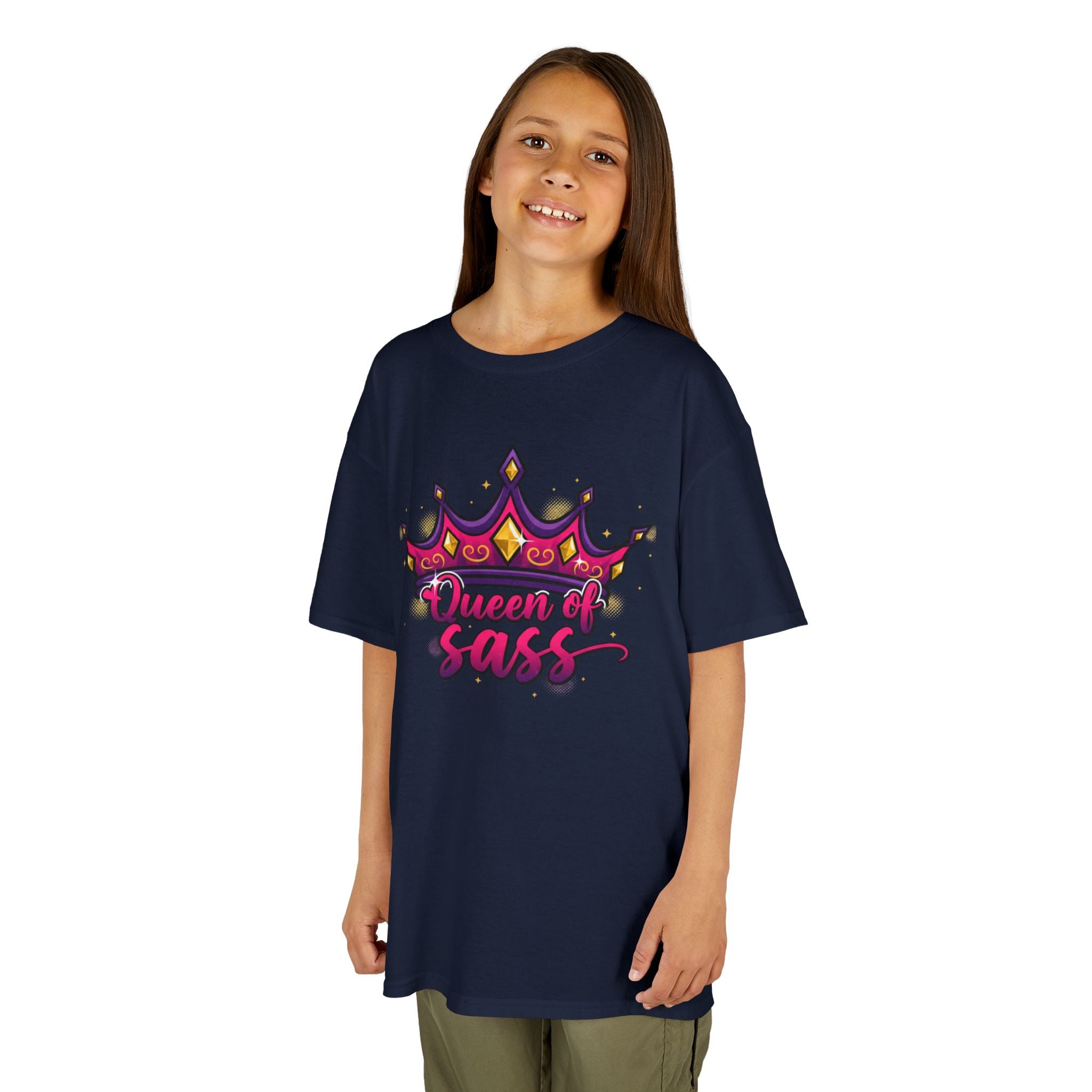 Kids Tee — "Queen of Sass"