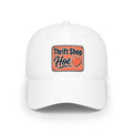 Thrift Shop Hoe Embroidered Baseball Cap — Vintage Retro Patch Hat