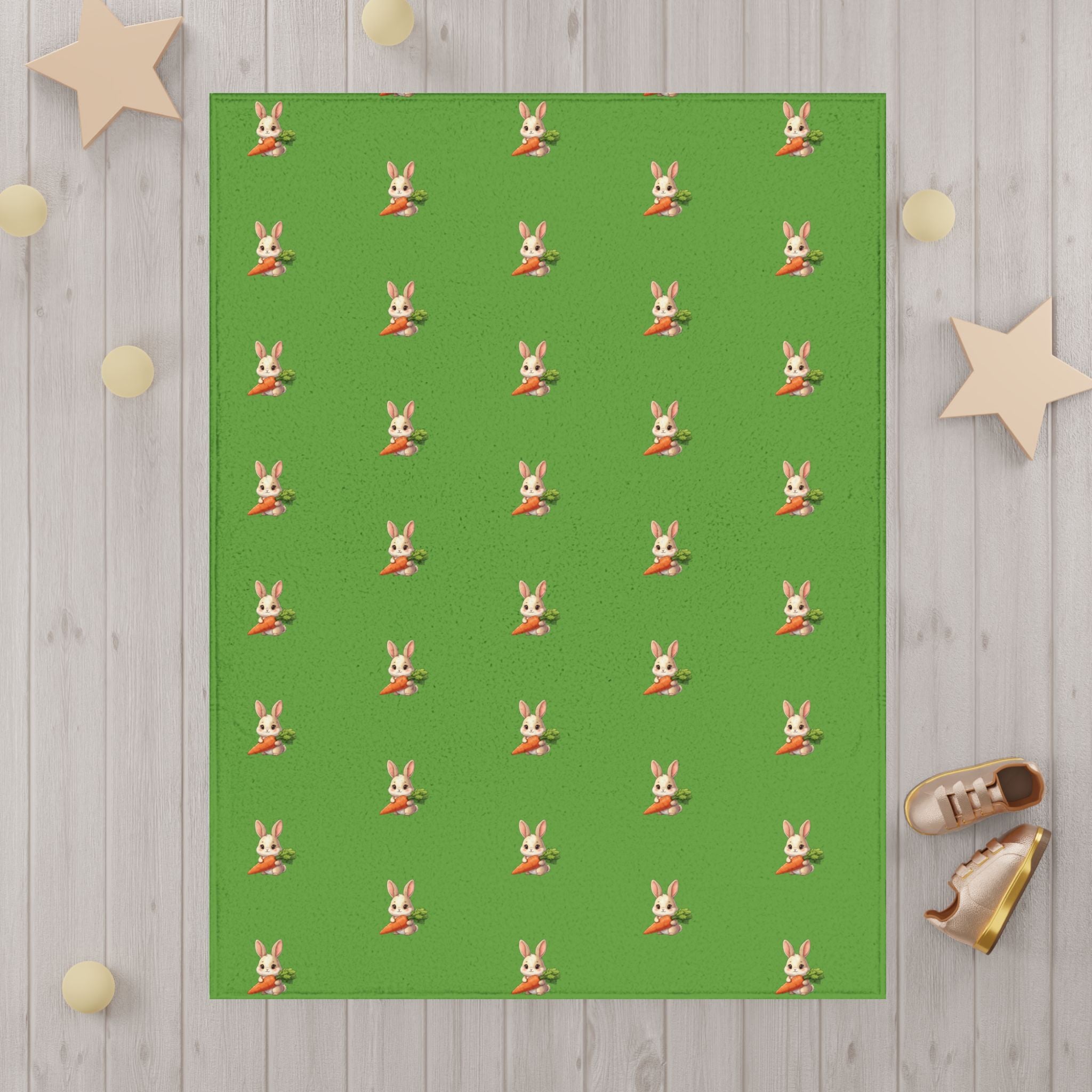Toddler Blanket — Cute Tiny Bunny