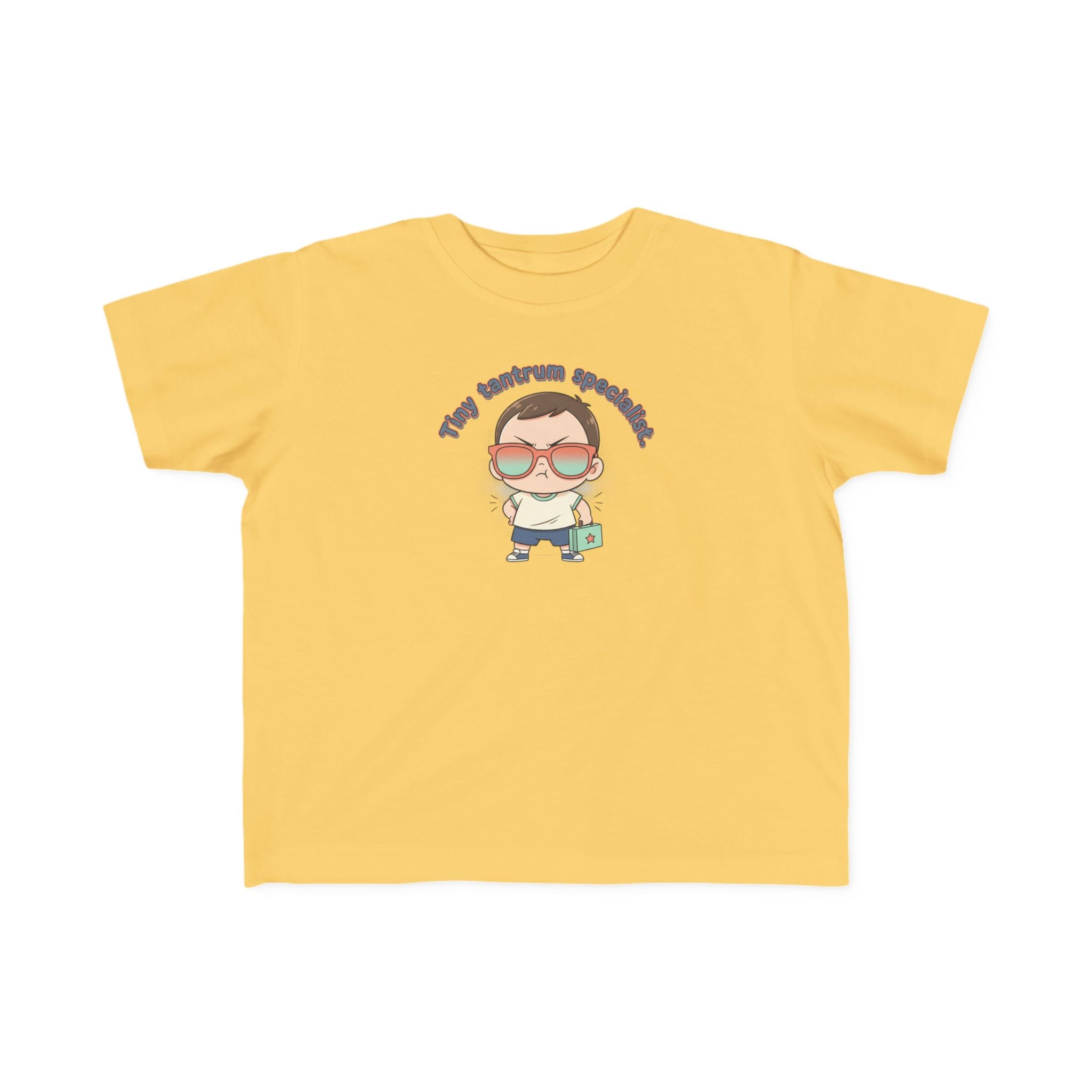 Toddler Tee — 'Bossy Sass' Funny Tantrum Shirt for Little Kids