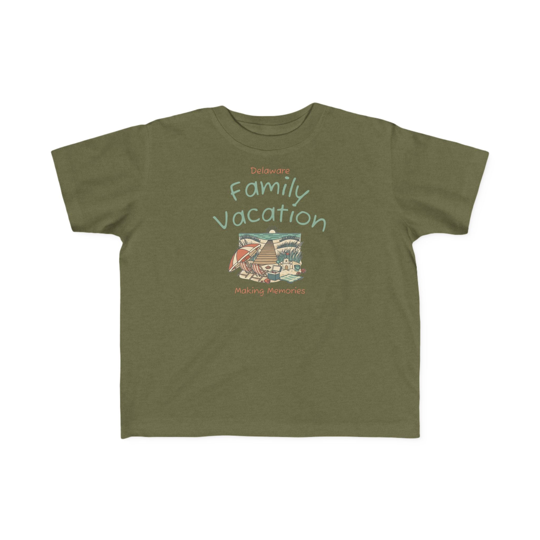 Delaware Family Vacation Toddler Tee