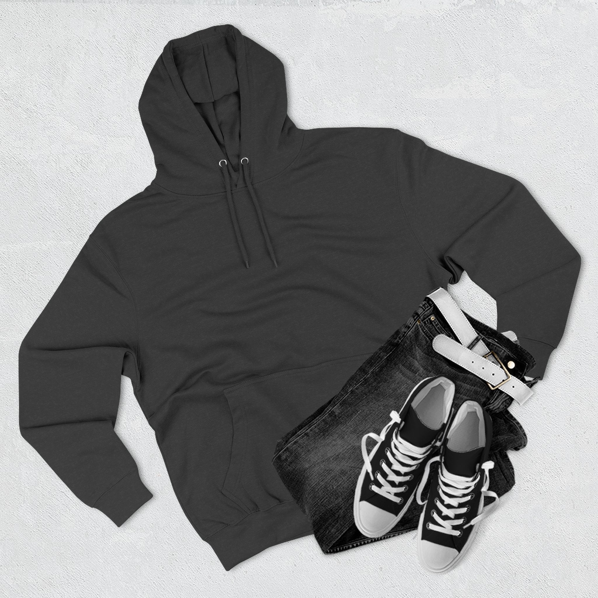 Hoodie — “We Rollin in da Hood” Grim Reaper D20 Gamer Pullover