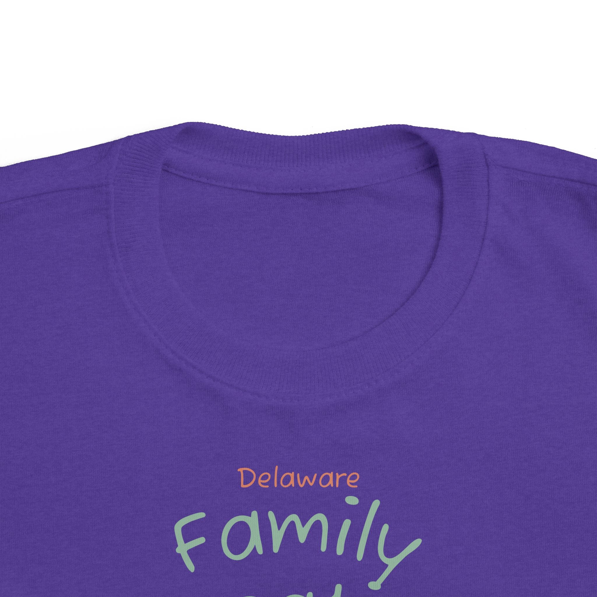 Delaware Family Vacation Toddler Tee