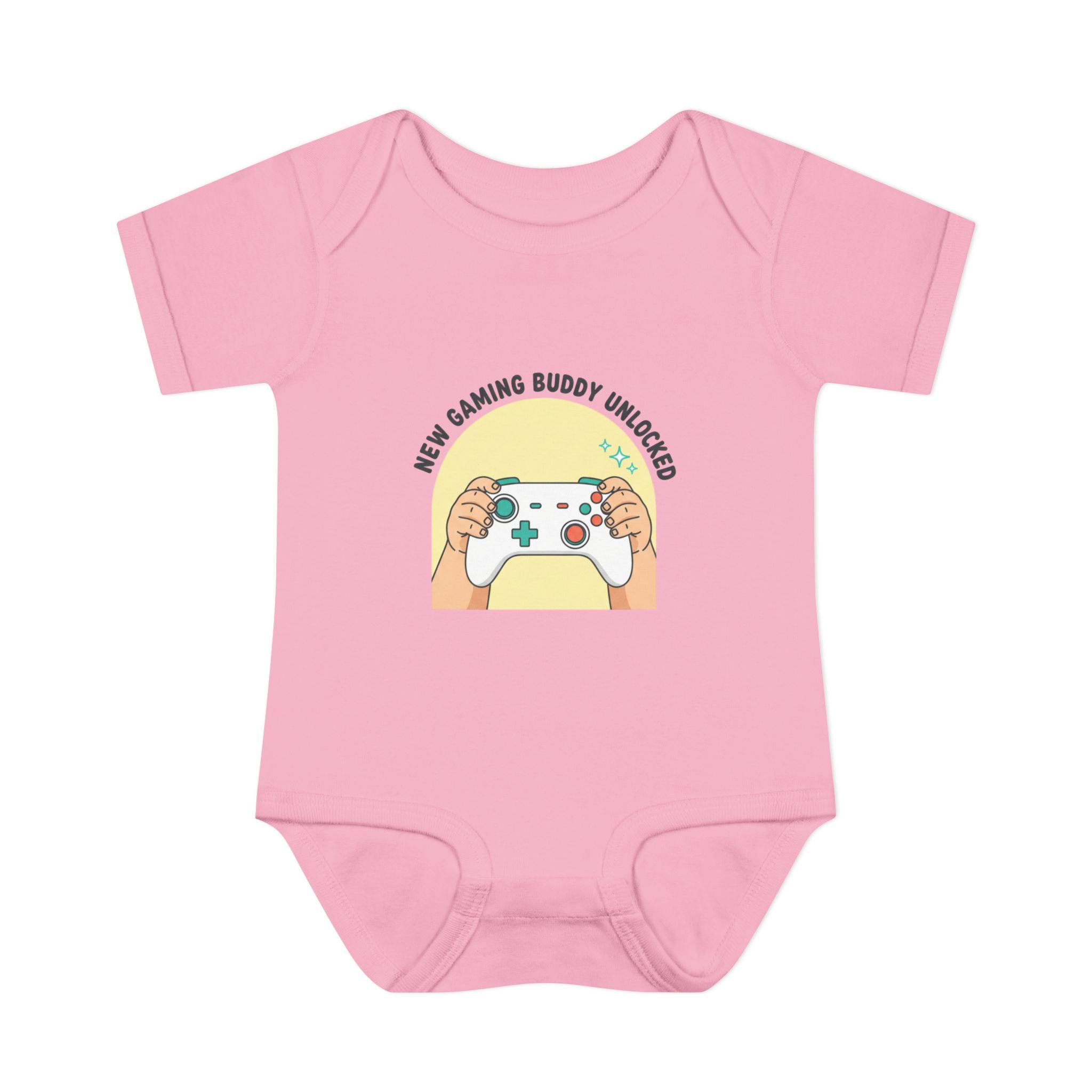 Infant Bodysuit — "New Gaming Buddy Unlocked" Baby Gamer Onesie