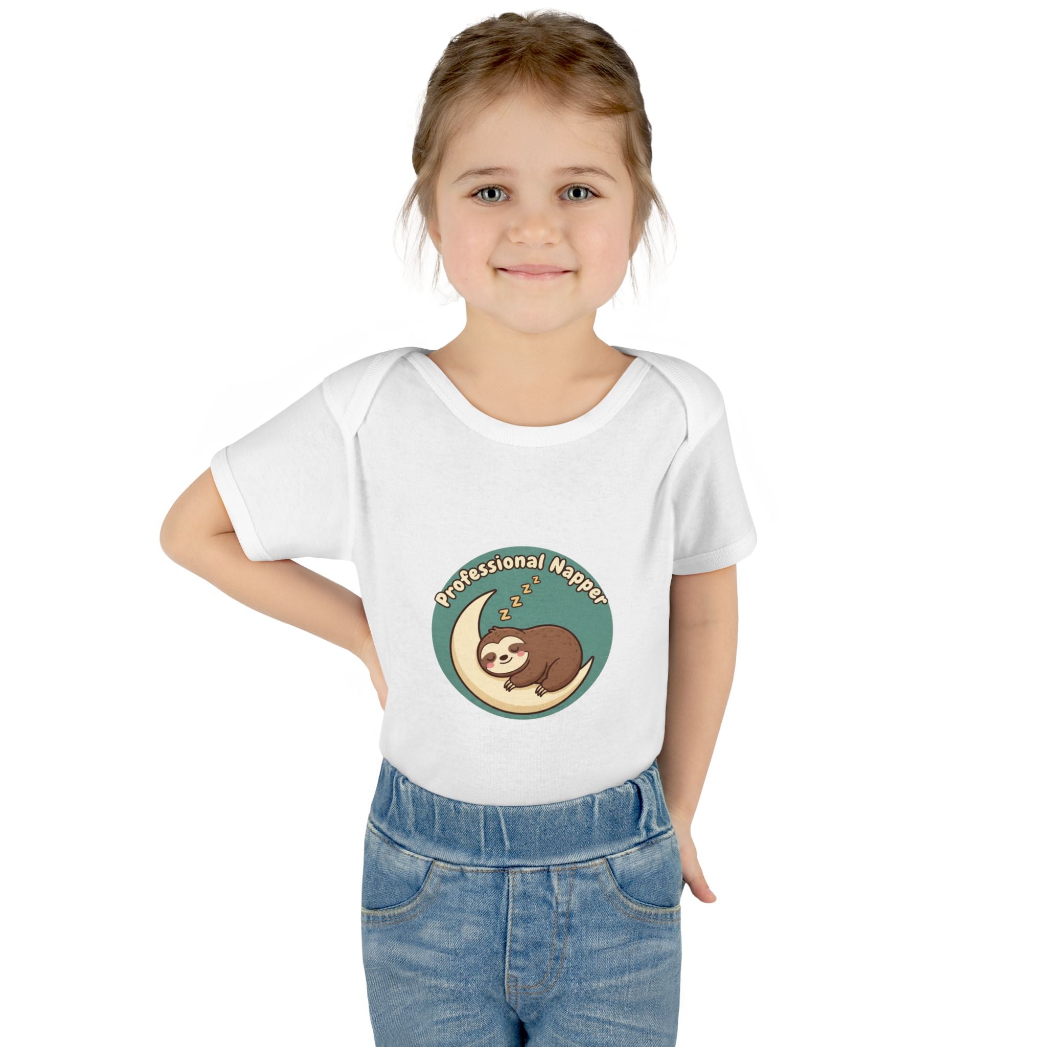 "Professional Napper" Cute Sloth Onesie