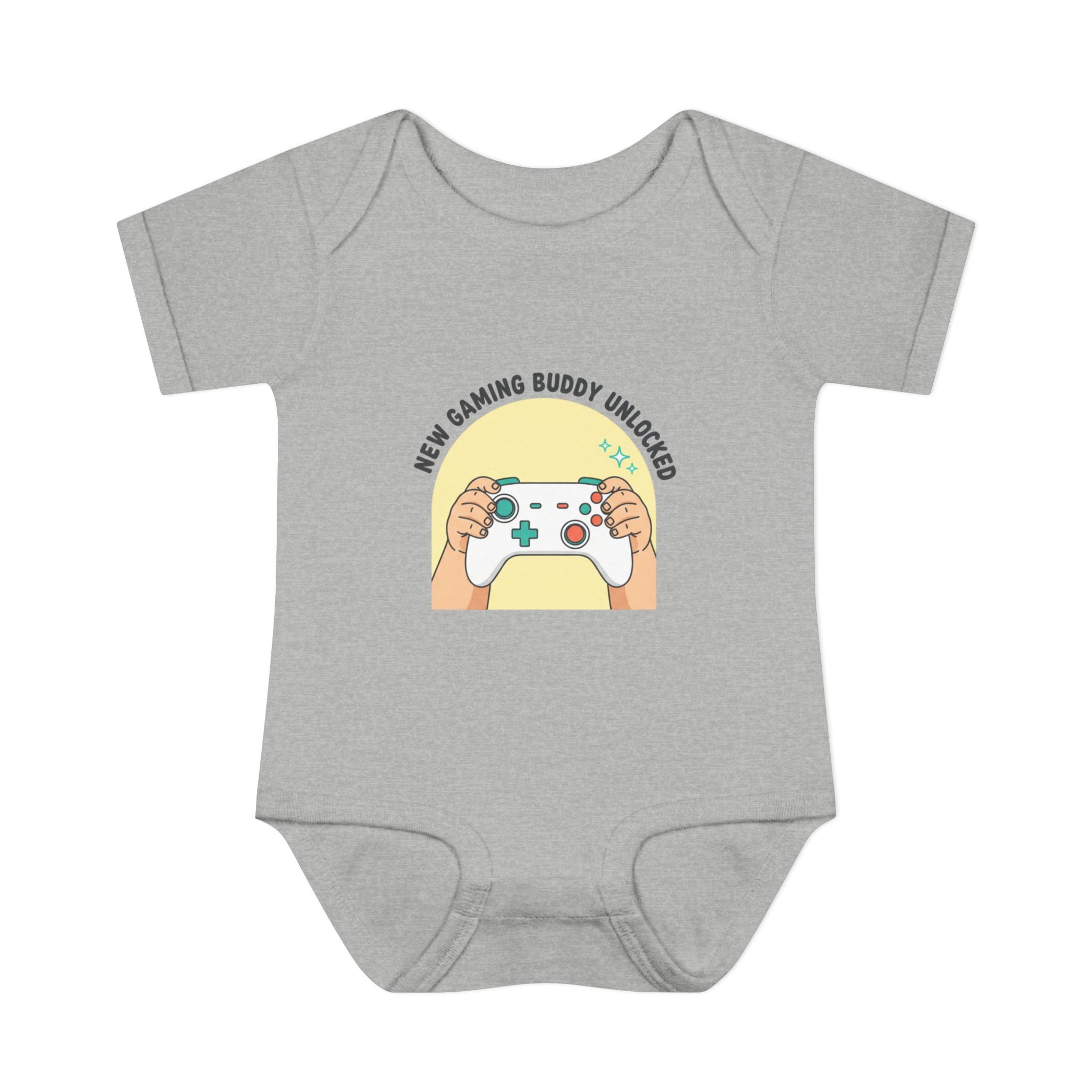 Infant Bodysuit — "New Gaming Buddy Unlocked" Baby Gamer Onesie