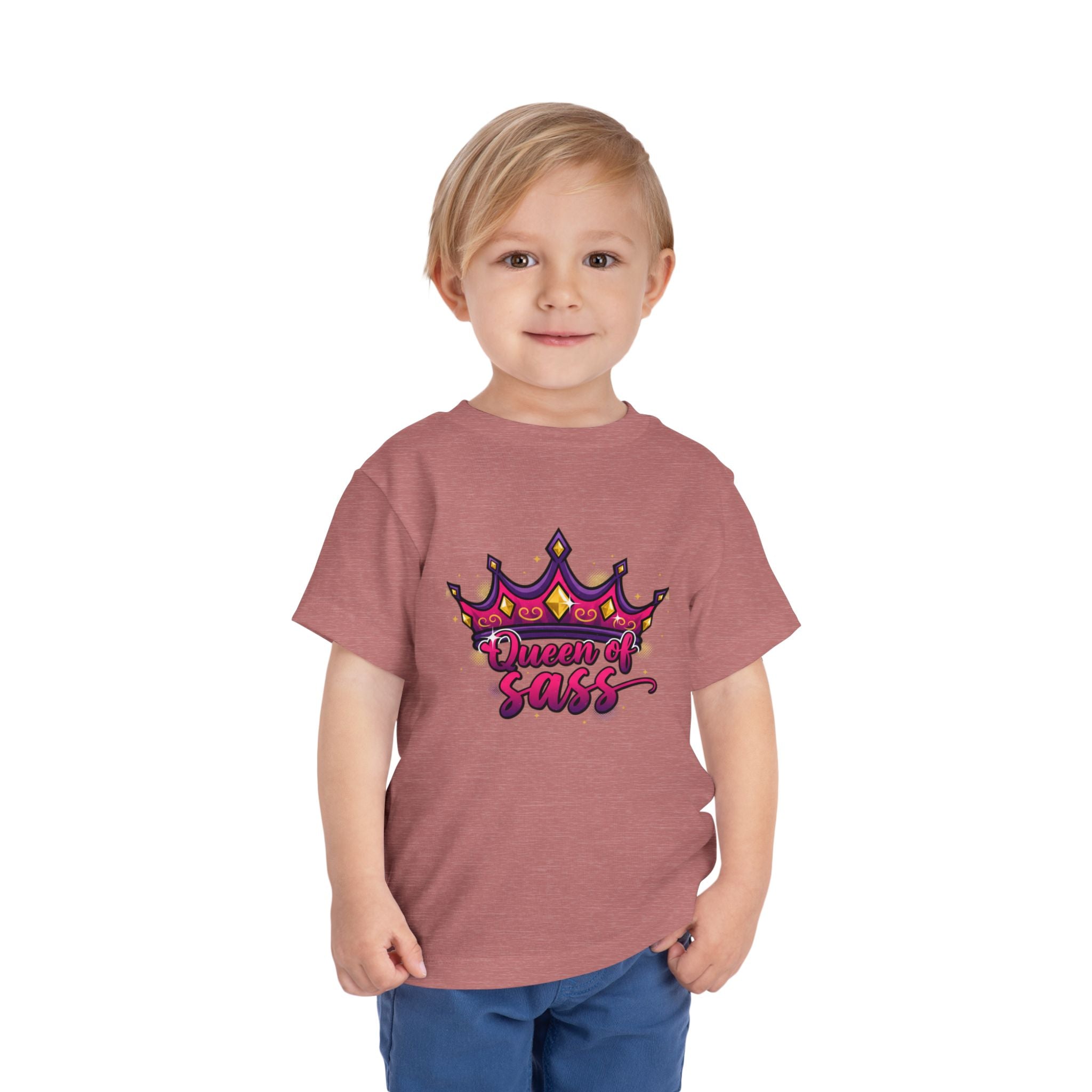 Toddler Tee — "Queen of Sass"