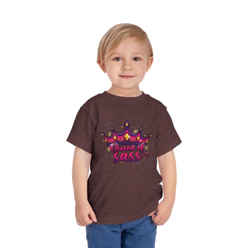 Toddler Tee — "Queen of Sass"