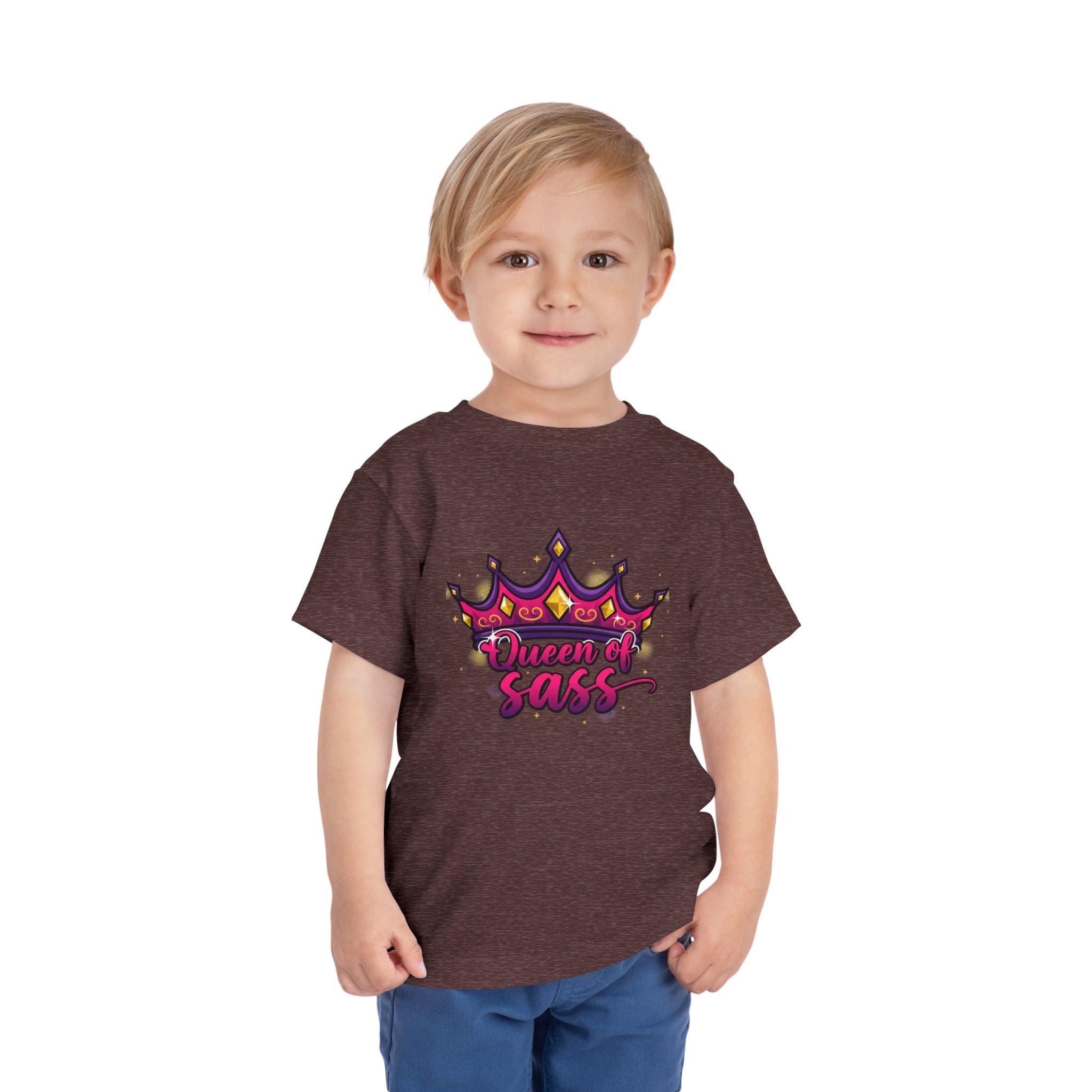 Toddler Tee — "Queen of Sass"