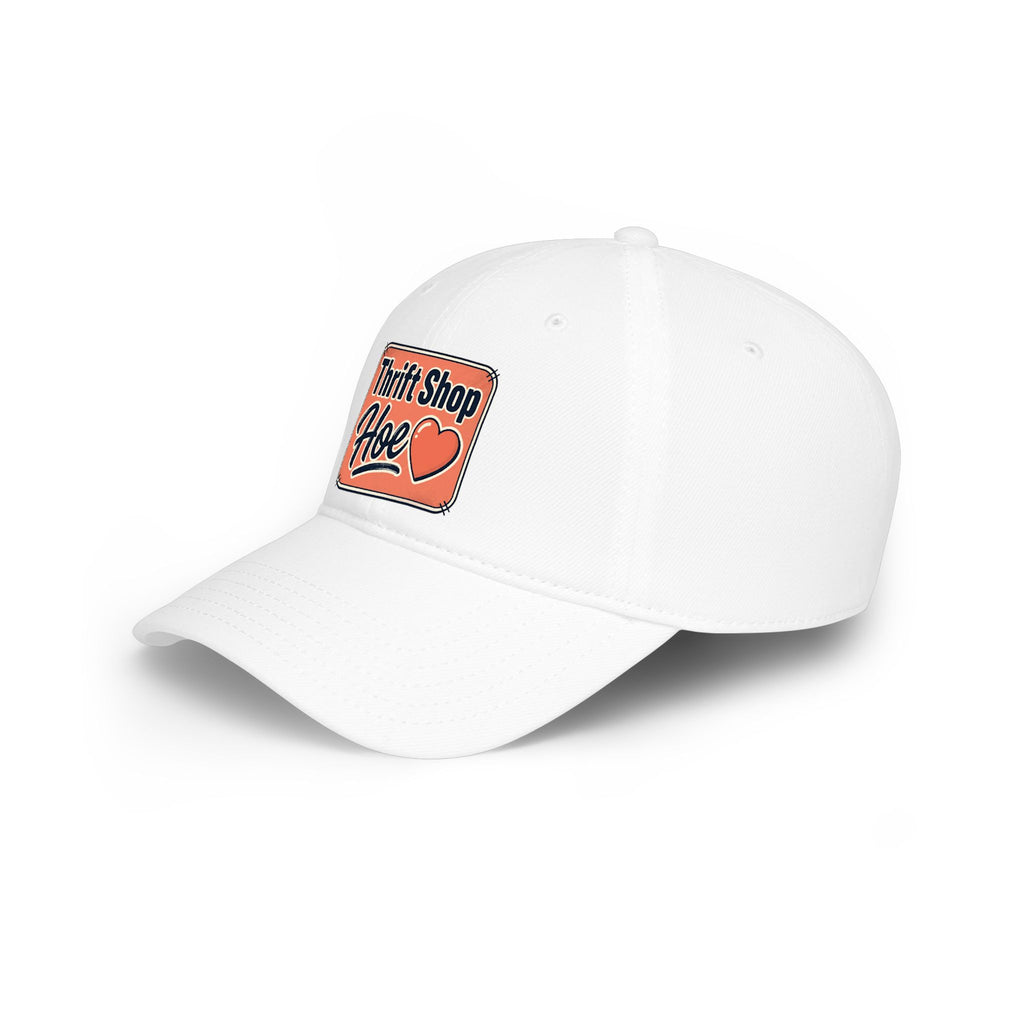 Thrift Shop Hoe Embroidered Baseball Cap — Vintage Retro Patch Hat