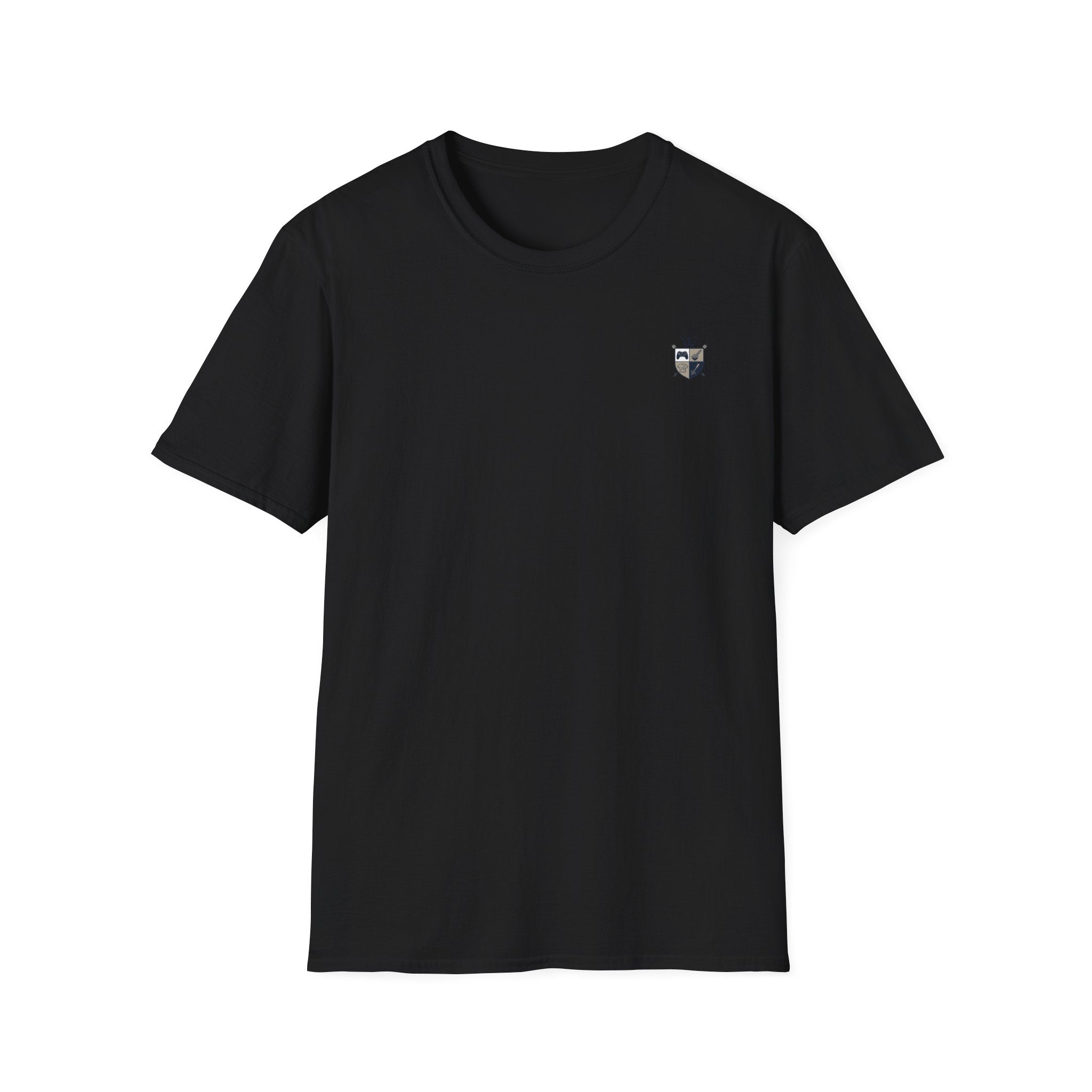 Motherhood Badge T-Shirt — "Motherhood: Fueled by Love, Coffee & Wine" Graphic Tee