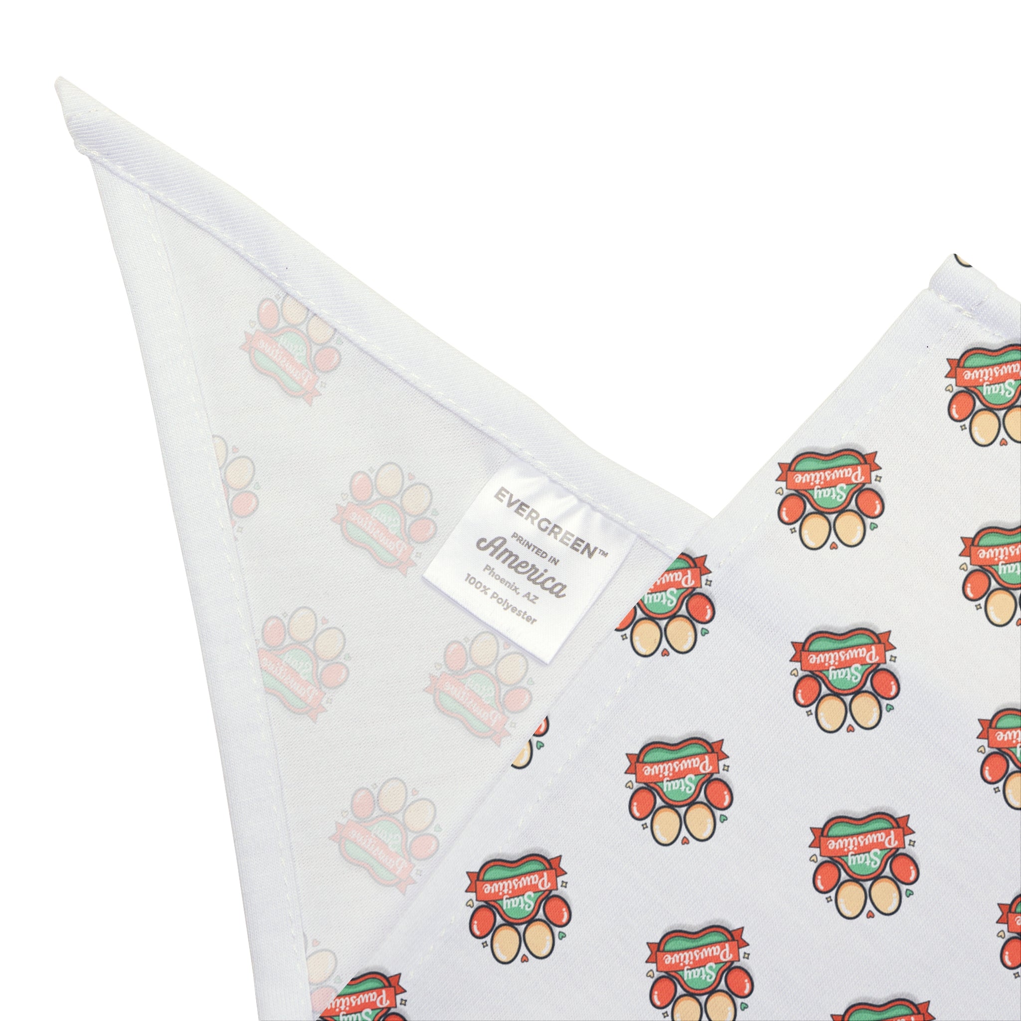 Cute Paw Print Pet Bandana