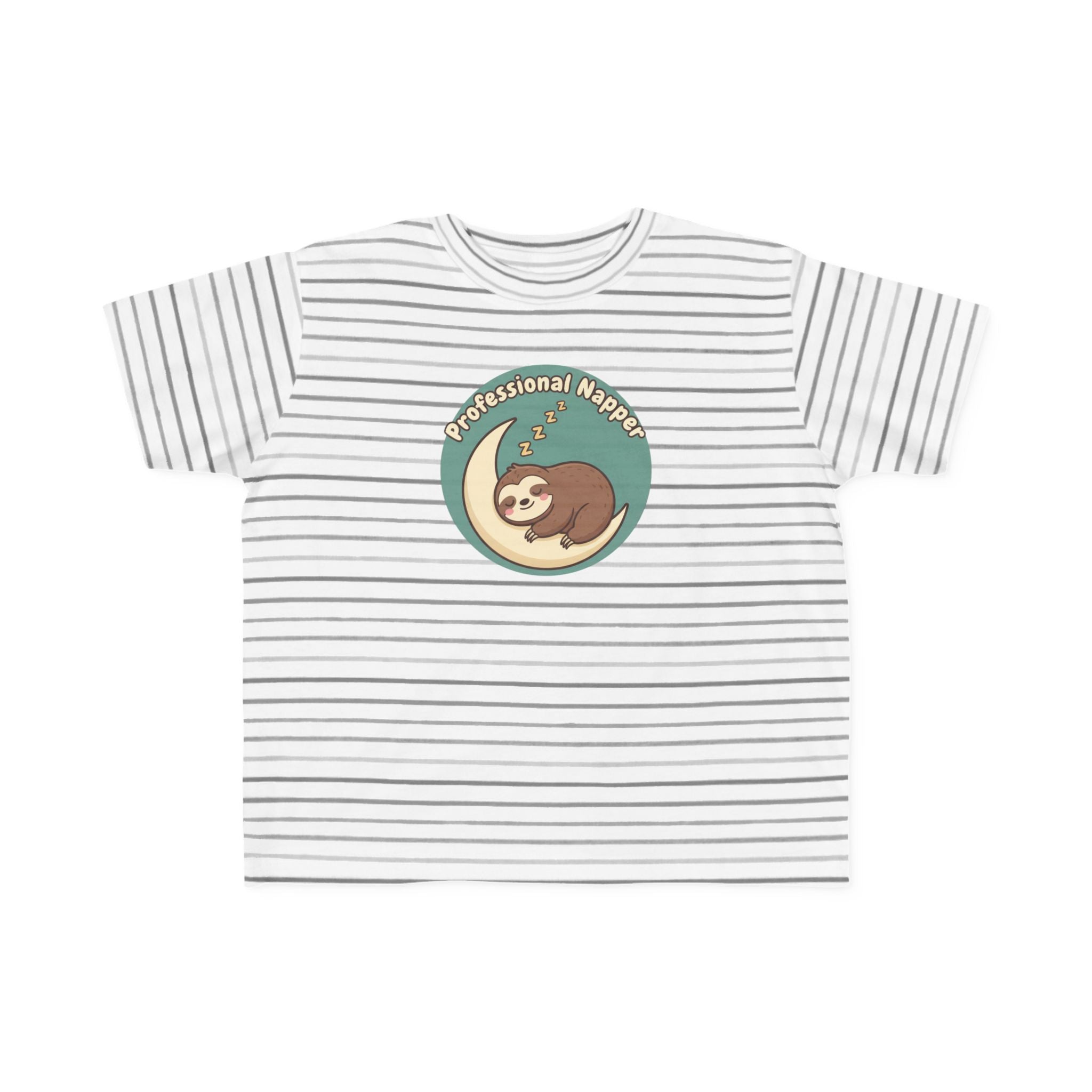 Professional Napper Toddler Tee — Cute Sloth Sleep Shirt for Kids
