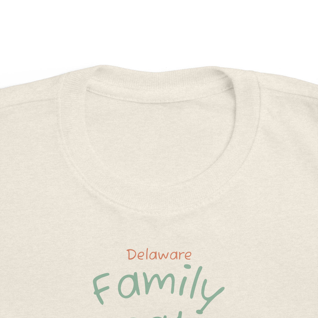 Delaware Family Vacation Toddler Tee
