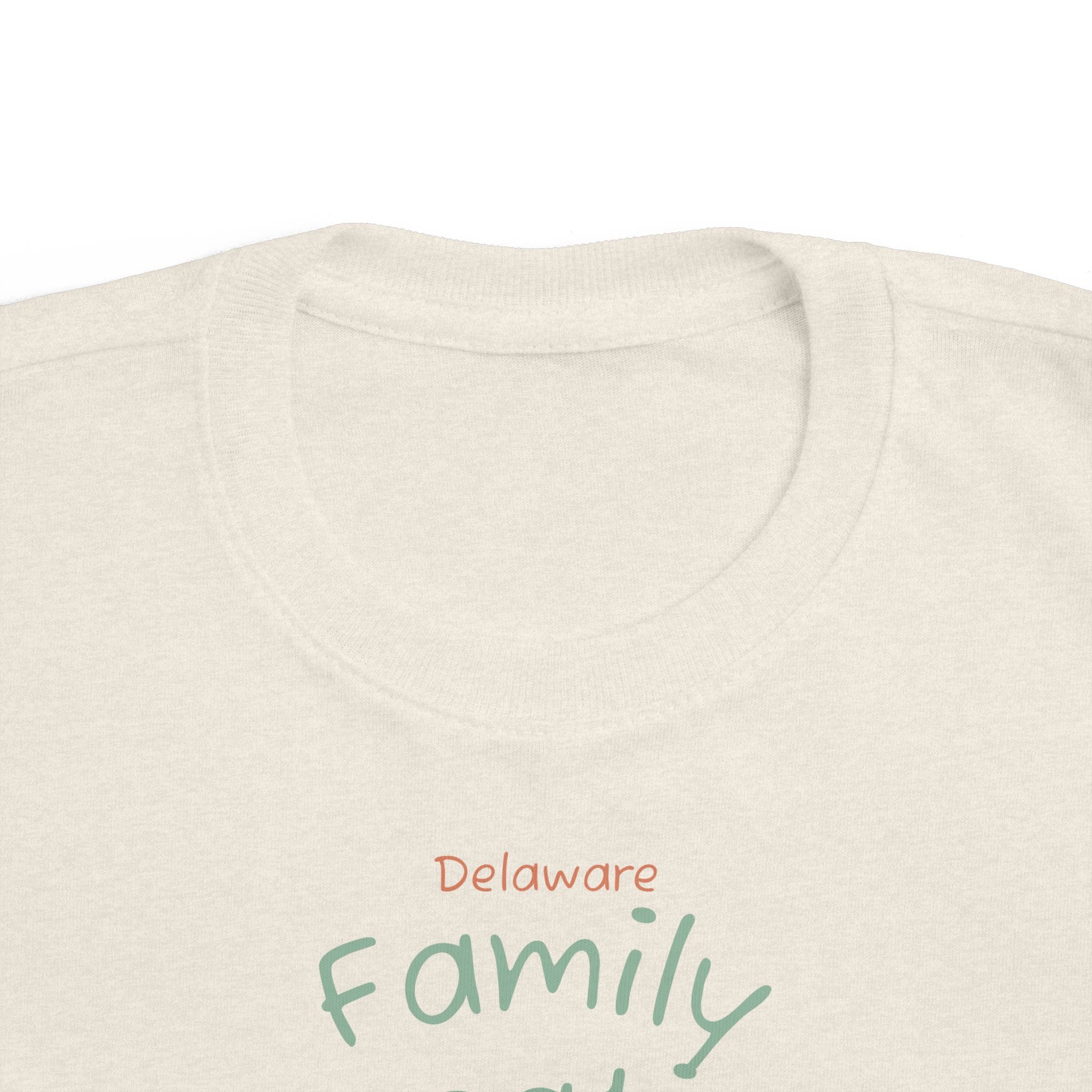 Delaware Family Vacation Toddler Tee