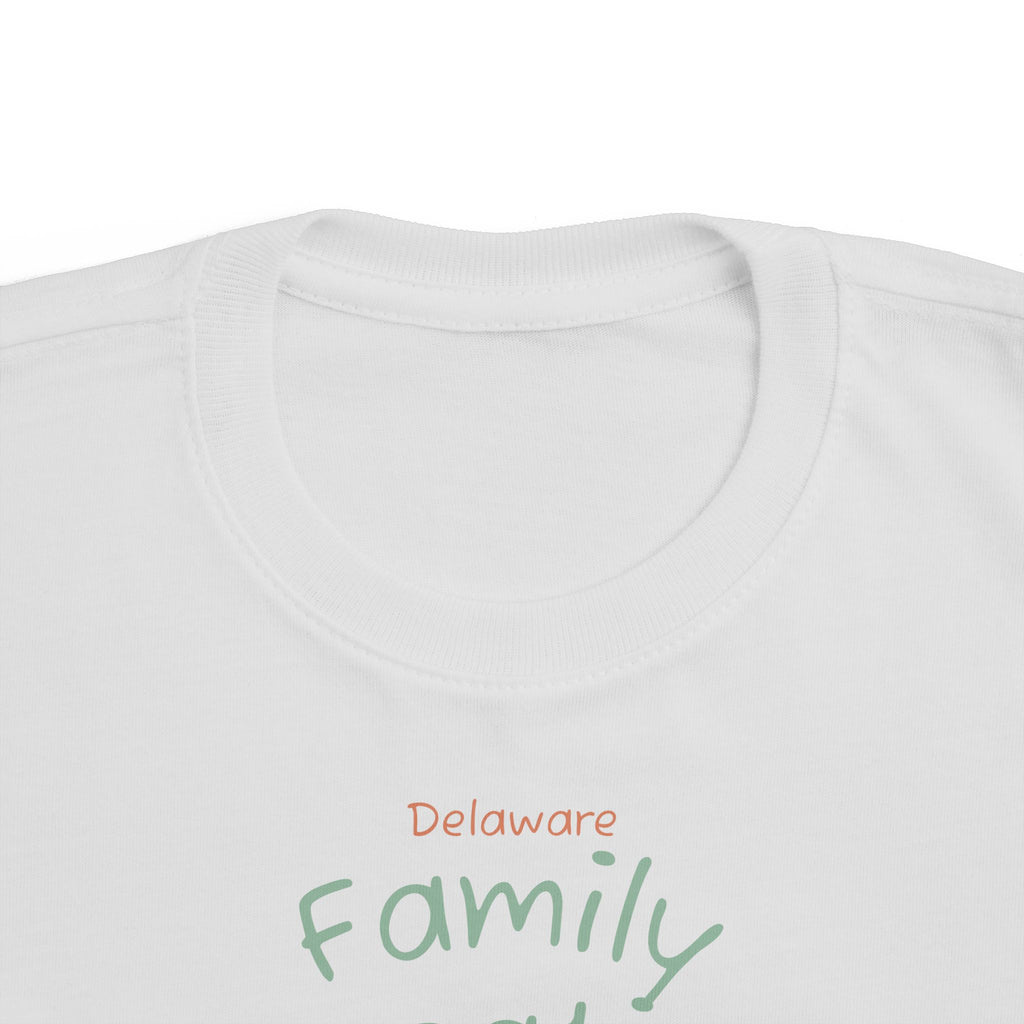 Delaware Family Vacation Toddler Tee